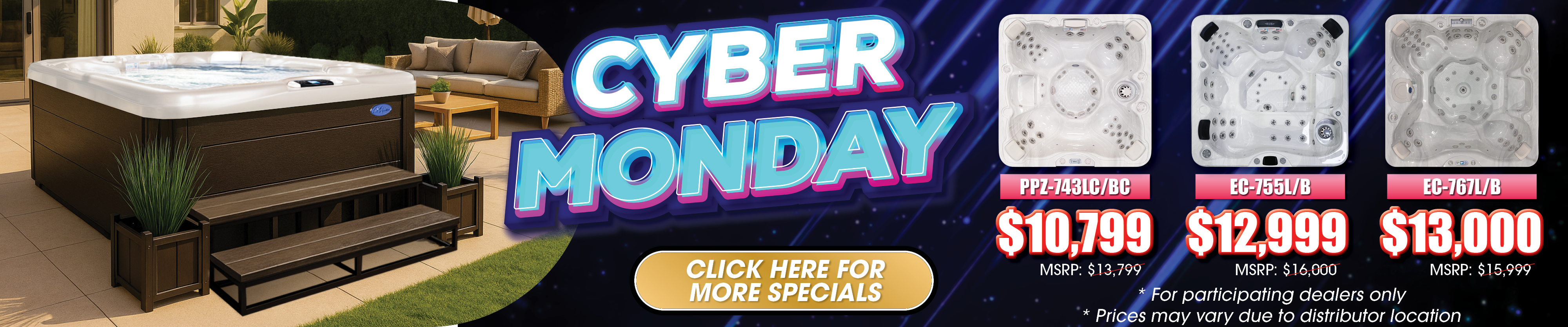 Calspas hot tub being used in a family setting - Salem